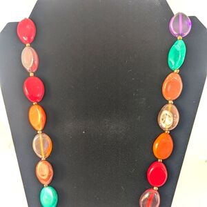 Colorful Gemstone Necklace
